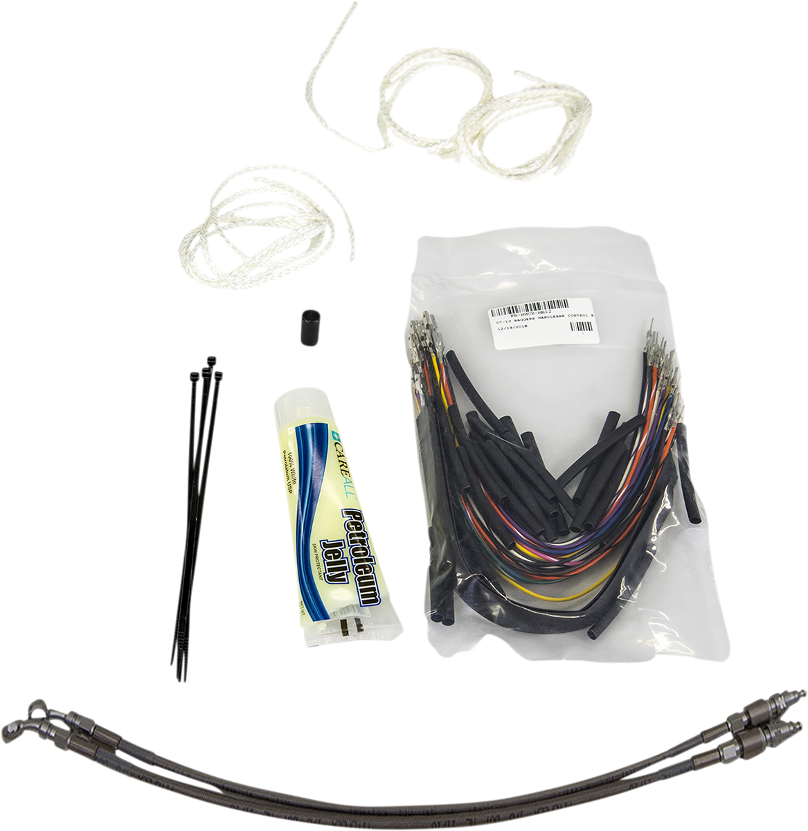 FAT BAGGERS INC. Installation Kit - Hydraulic Clutch - 16" - Braided 109716