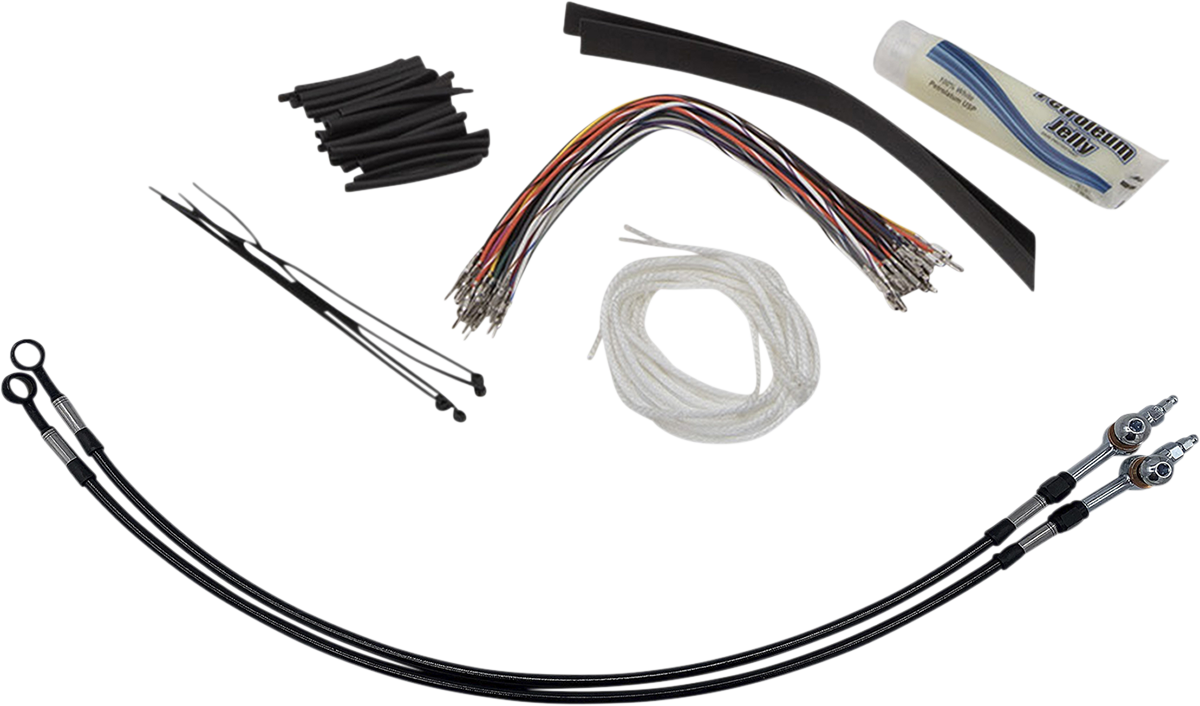 FAT BAGGERS INC. Installation Kit - Hydraulic Clutch - 14" - Black 109714-B