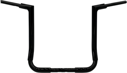 FAT BAGGERS INC. 1-1/2" EZ Install Flat Top Handlebar - 16" - Black 605016-B