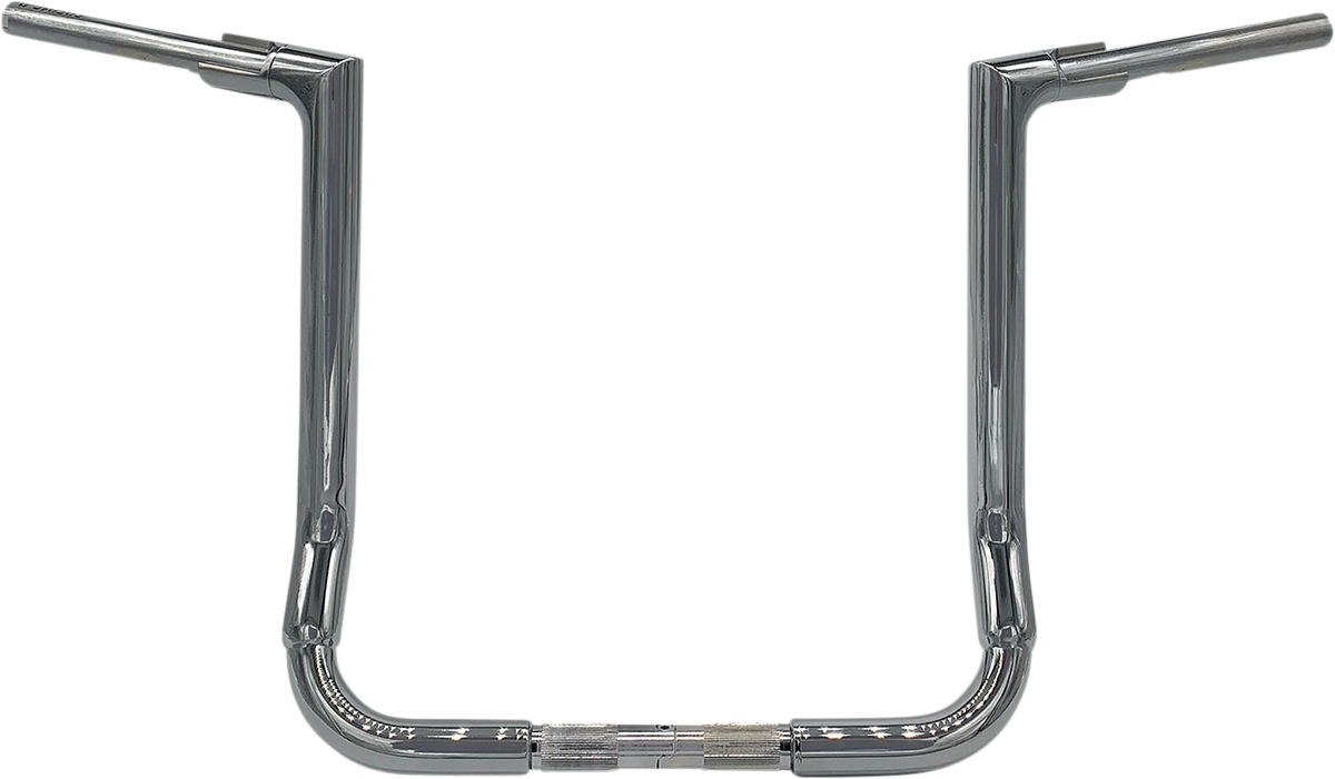 FAT BAGGERS INC. 1-1/2" EZ Install Flat Top Handlebar - 16" - Chrome 605016