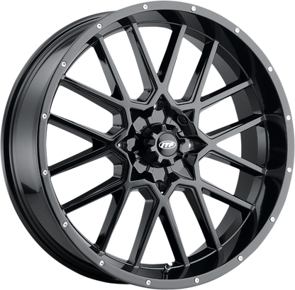 ITP Wheel - Hurricane - Front/Rear - Black - 20x6.5 - 4/156 - 4+2.5 (+10 mm) 2022518705B