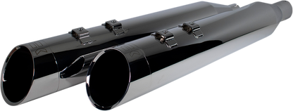 KHROME WERKS 4-1/2" HP-Plus® Slip-On Mufflers - Chrome Edge 202665