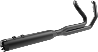 KHROME WERKS 2-into-1 Outlaw Exhaust System - Black 200785