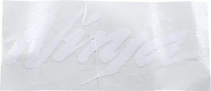 FACTORY EFFEX Ninja Decal - White - 12" 17-94116