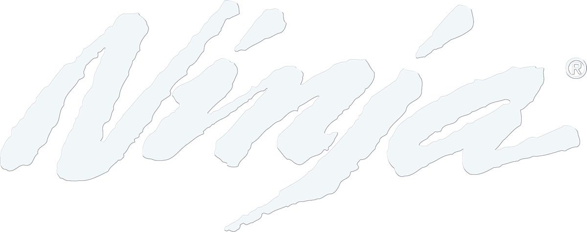 FACTORY EFFEX Ninja Decal - White - 12" 17-94116