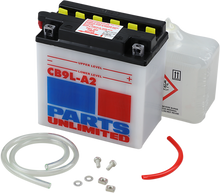 PARTS UNLIMITED Battery - YB9L-A2 CB9L-A2-FP
