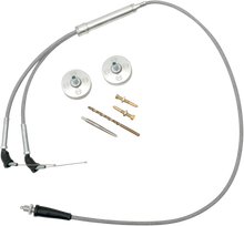 MOOSE OFFROAD Carburetor Cap Kit - Polished - Yamaha 33-CRB02-POL