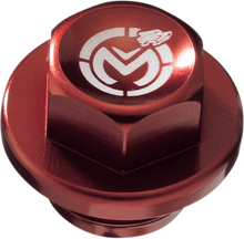MOOSE OFFROAD Magnetic Float Bowl Drain Plug By Zip-ty - Red DP117