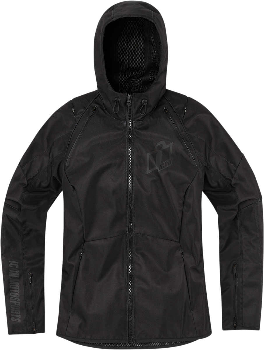 ICON Women's Airform™ Jacket - Black - Large 2822-1402