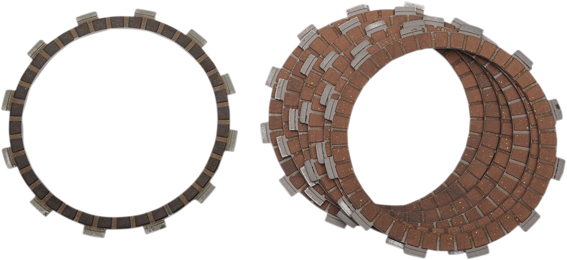 MOOSE OFFROAD Clutch Friction Plates - CRF 450 F70-5179-7