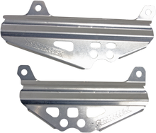 WORKS CONNECTION Radiator Brace Set - Silver - Suzuki 18-496
