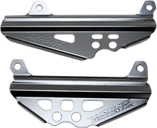WORKS CONNECTION Radiator Brace Set - Black - Suzuki 18-B496