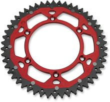MOOSE OFFROAD Dual Sprocket - 49 Tooth - Red - Honda 1210-210-49-13X