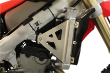WORKS CONNECTION Radiator Brace Set - Silver - Honda 18-777
