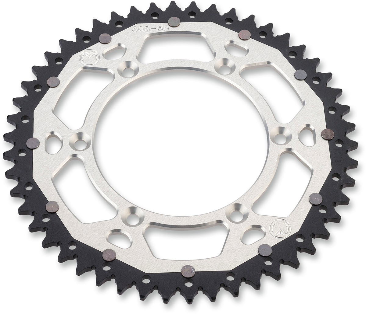 MOOSE OFFROAD Dual Sprocket - 48 Tooth - Silver - Kawasaki/Suzuki 1210-808-48-11X