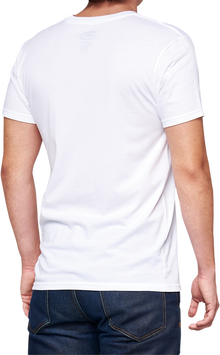 100% BB33 Signature T-Shirt - White - Small BB-32140-000-10