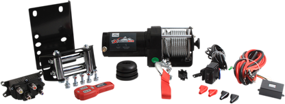 ALL BALLS Winch - 3500 LB - Wire - 2 Bolt 431-01022