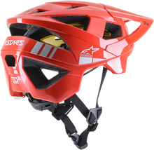 ALPINESTARS Vector Tech Helmet - Bright Red/Light Gray Glossy - MIPS® - Small 8700721-3199-SM