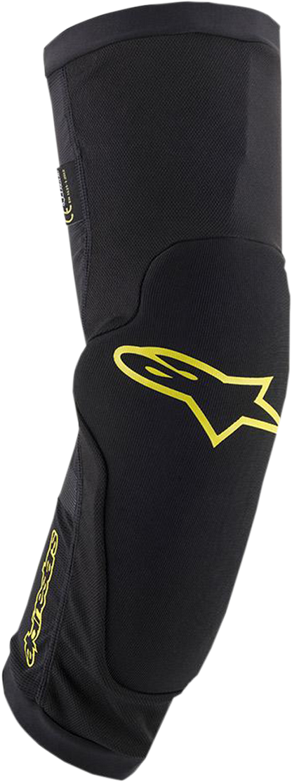 ALPINESTARS Paragon Plus Knee Protectors - Black/Acid Yellow - Small 1652419-1047-SM