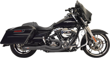 BASSANI XHAUST Road Rage II 2-Into-1 Mid-Length Exhaust System - Black 1F62B