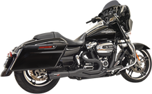 BASSANI XHAUST Road Rage II 2-Into-1 Mid-Length Exhaust System - Black 1F72B