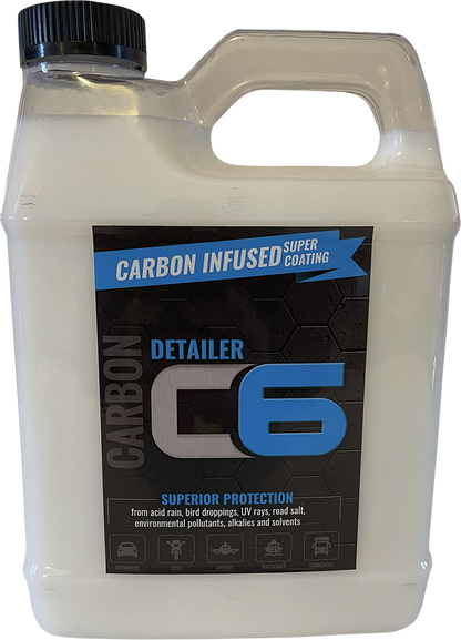 CYCLE CARE FORMULAS C6 Detailer - 64 U.S. fl oz C6D200164