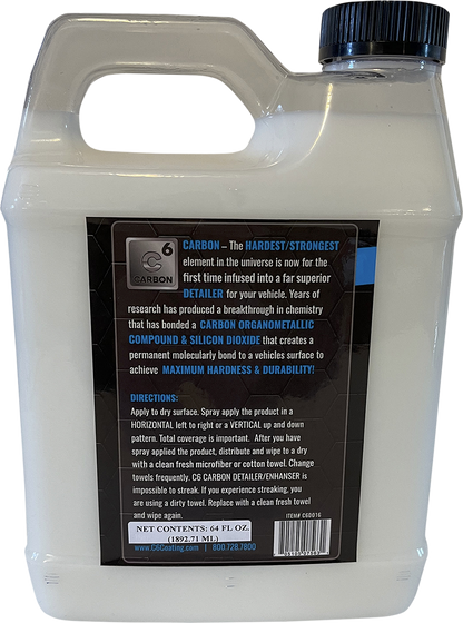 CYCLE CARE FORMULAS C6 Detailer - 64 U.S. fl oz C6D200164