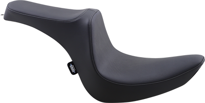 DRAG SPECIALTIES SEATS Predator III 2-Up Seat - Vinyl - Smooth - Black - Softail '06-'17 08021437