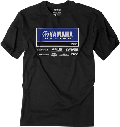 FACTORY EFFEX Yamaha 21 Racewear T-Shirt - Black - 2XL 24-87228