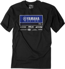 FACTORY EFFEX Yamaha 21 Racewear T-Shirt - Black - XL 24-87226