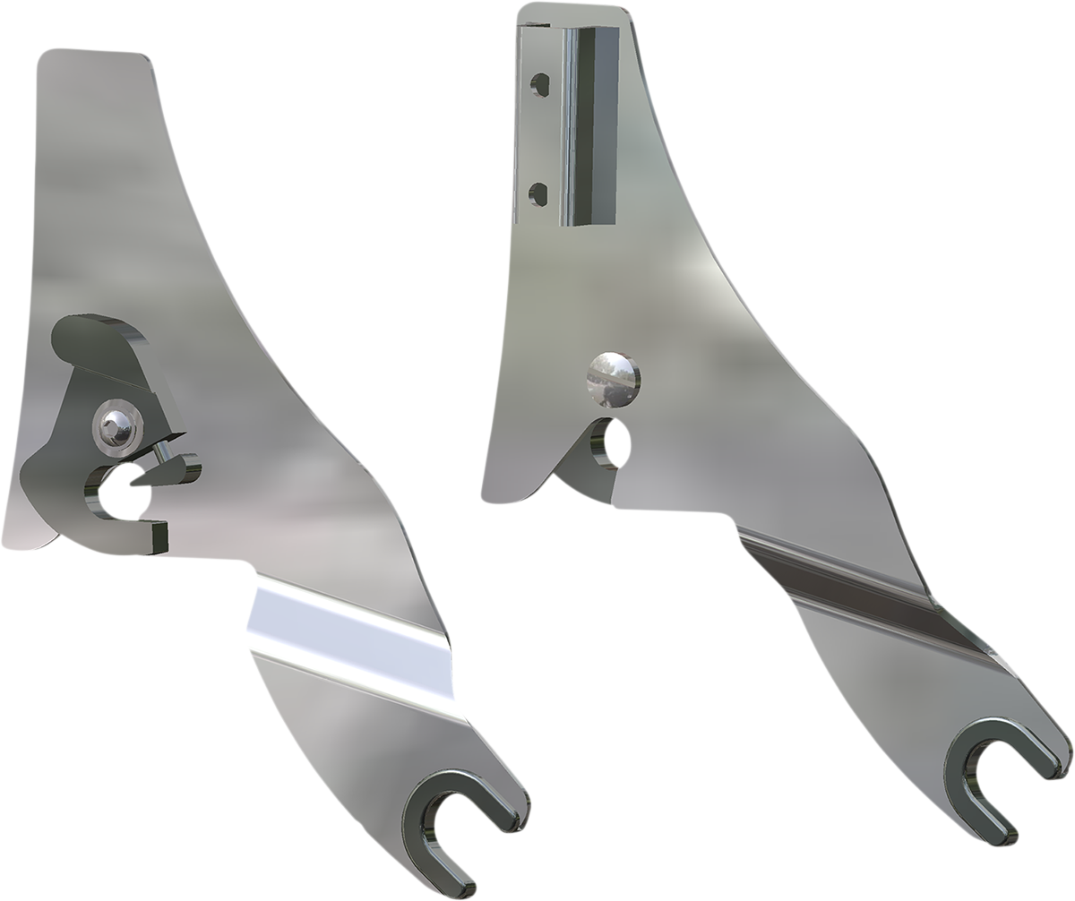 DRAG SPECIALTIES Quick Release Side Plates - Chrome 50263770