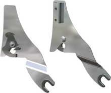 DRAG SPECIALTIES Quick Release Side Plates - Chrome 50263770