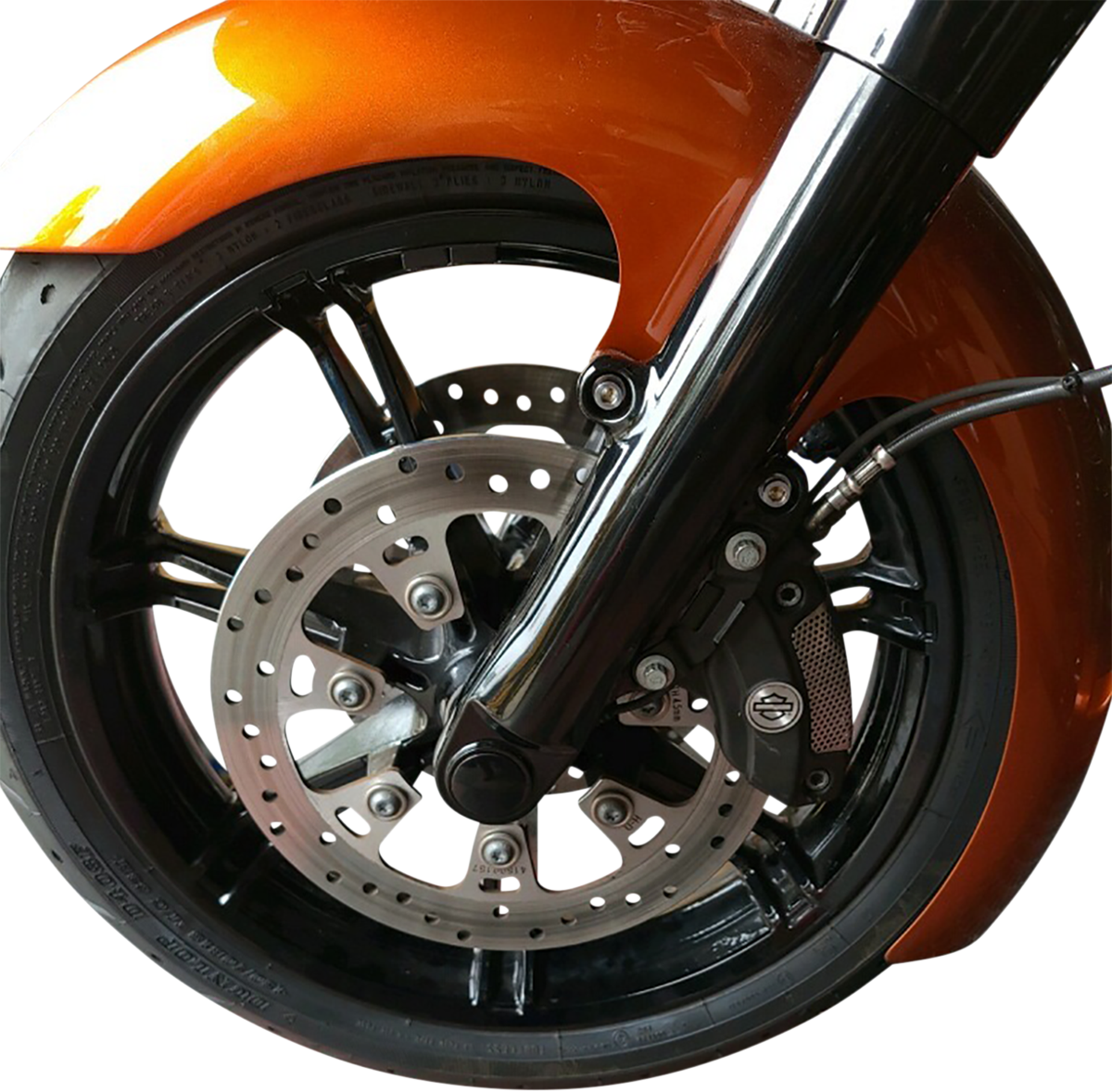 KLOCK WERKS Axle Kit - Flush Mount - Front - Black w/Black End Caps KWS-01-0610
