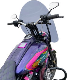 KLOCK WERKS Billboard Windshield - 17-1/2" - Dark Smoke KWW-02-0602
