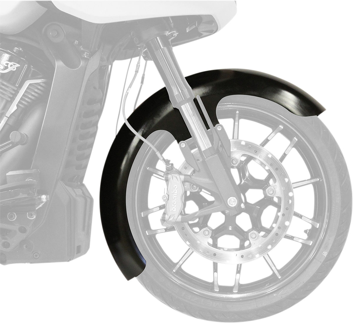 KLOCK WERKS Front Fender - Wrapper - 16"-19" KWF-04-0585