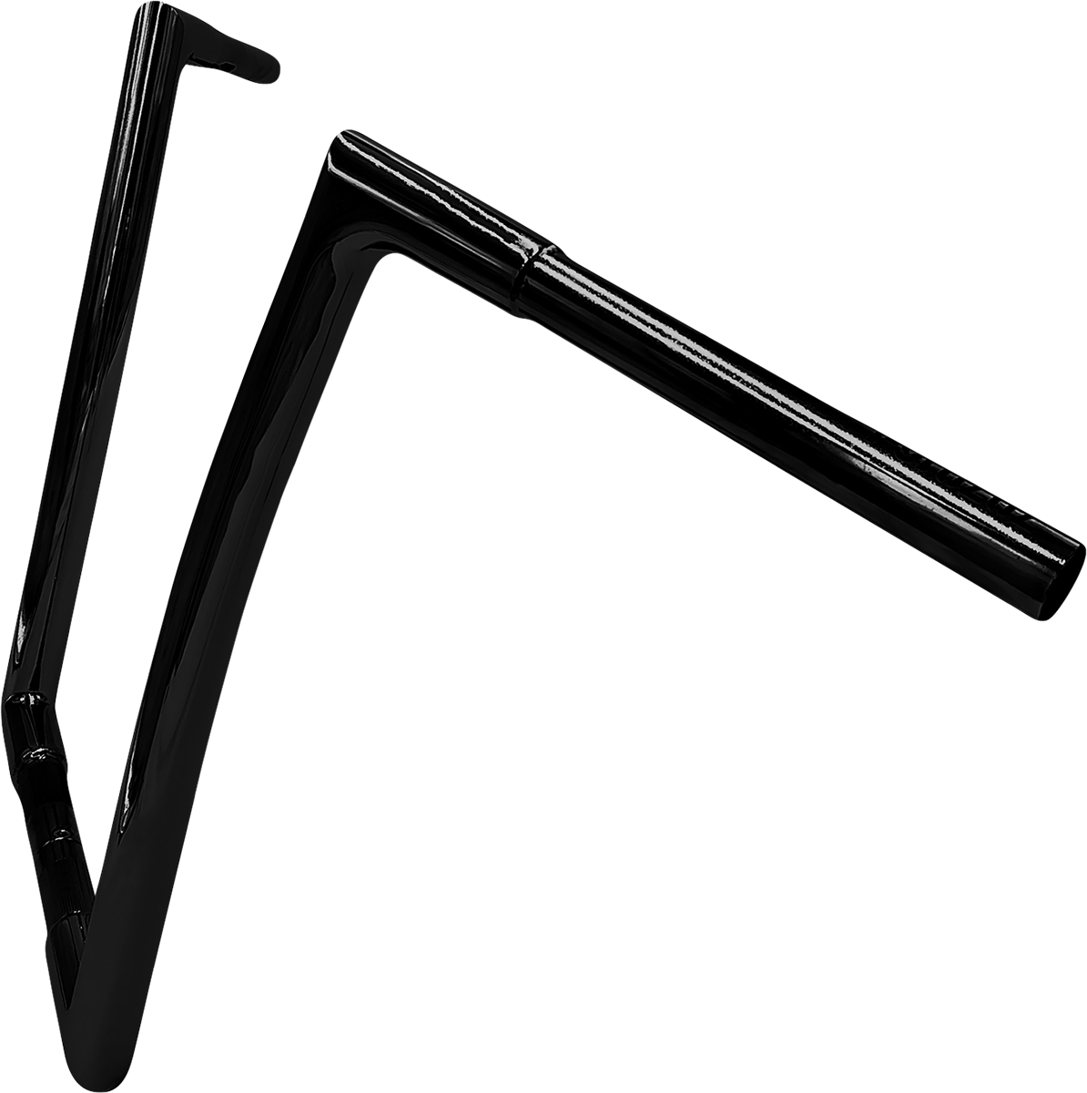 FAT BAGGERS INC. 1-1/4" EZ Install Flat Top Handlebar - 16" - Black 707016-B