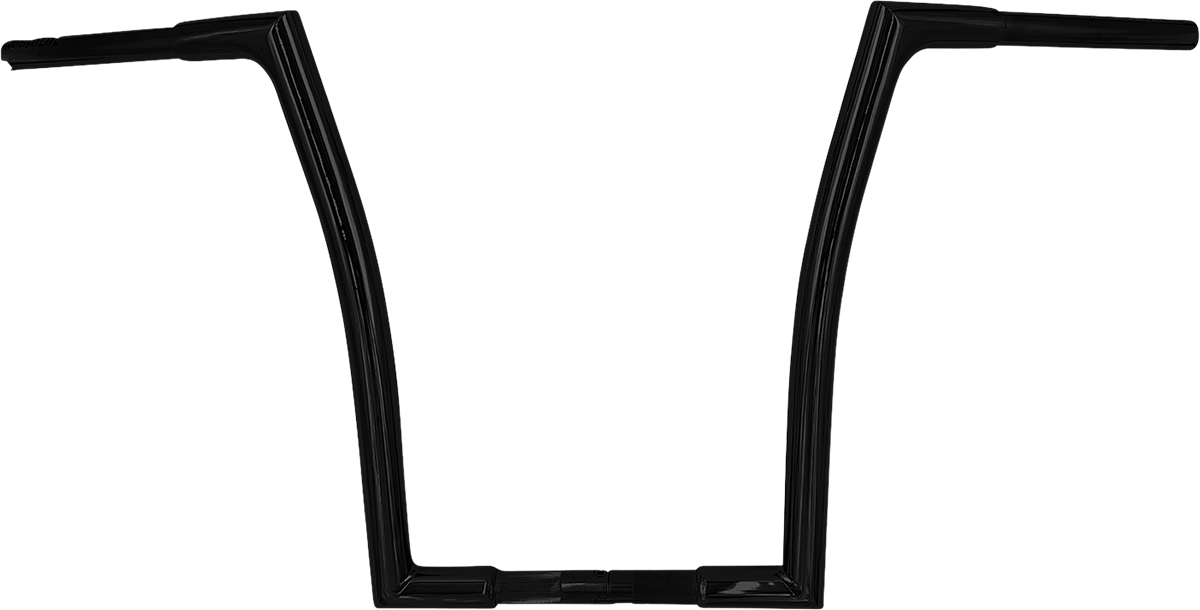 FAT BAGGERS INC. 1-1/4" EZ Install Flat Top Handlebar - 16" - Black 707016-B
