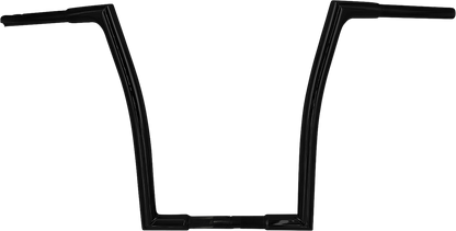 FAT BAGGERS INC. 1-1/4" EZ Install Flat Top Handlebar - 16" - Black 707016-B