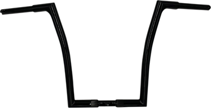 FAT BAGGERS INC. 1-1/4" EZ Install Flat Top Handlebar - 16" - Black 706016-B