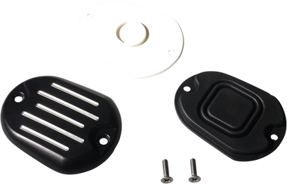 DRAG SPECIALTIES Front Brake Master Cylinder Cover - Black 78149