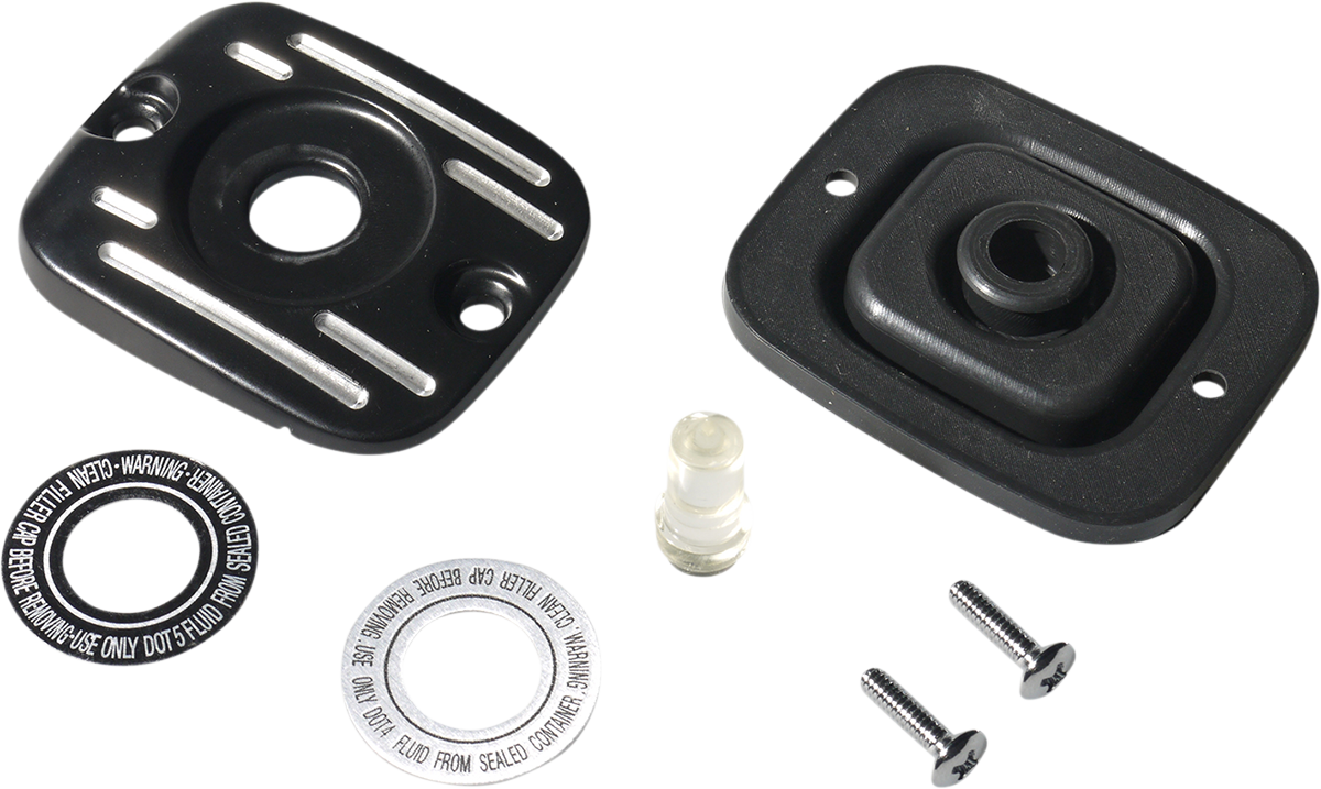 DRAG SPECIALTIES Front Brake Master Cylinder Cover - Black 78150