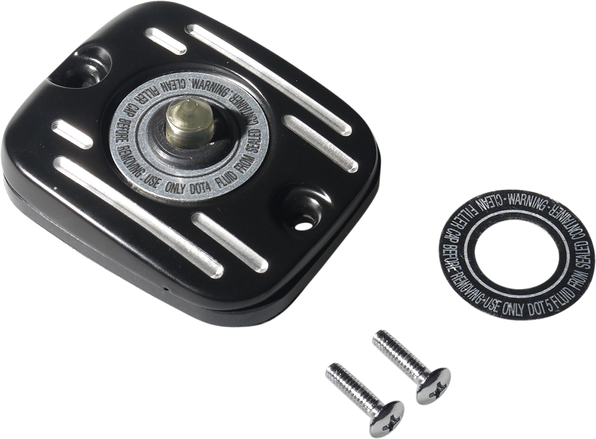 DRAG SPECIALTIES Front Brake Master Cylinder Cover - Black 78150