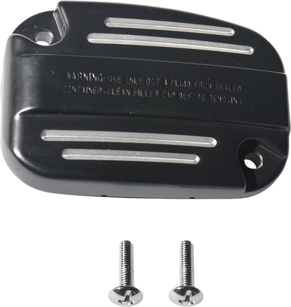 DRAG SPECIALTIES Clutch Master Cylinder Cover - Black 78153