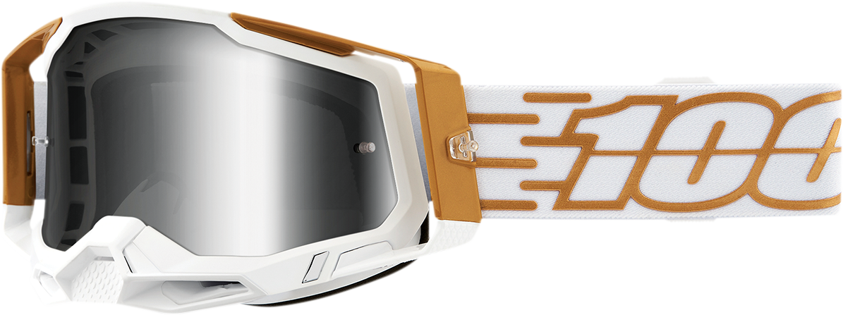 100% Racecraft 2 Goggle - Mayfair - Silver Mirror Lens 50121-252-18