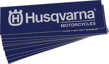 D'COR VISUALS Husqvarna Decal - 6" - 10 Pack 40-70-107