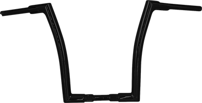 FAT BAGGERS INC. 1-1/2" EZ Install Flat Top Handlebar - 16" - Black 608016-B