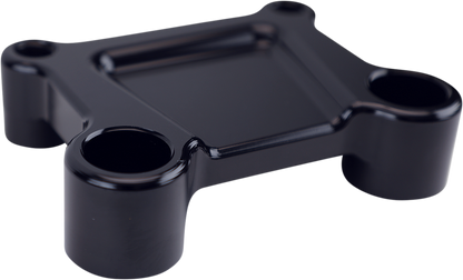 LA CHOPPERS T-Bar Handlebar Adapter - FLH - Black LA-7415-15B