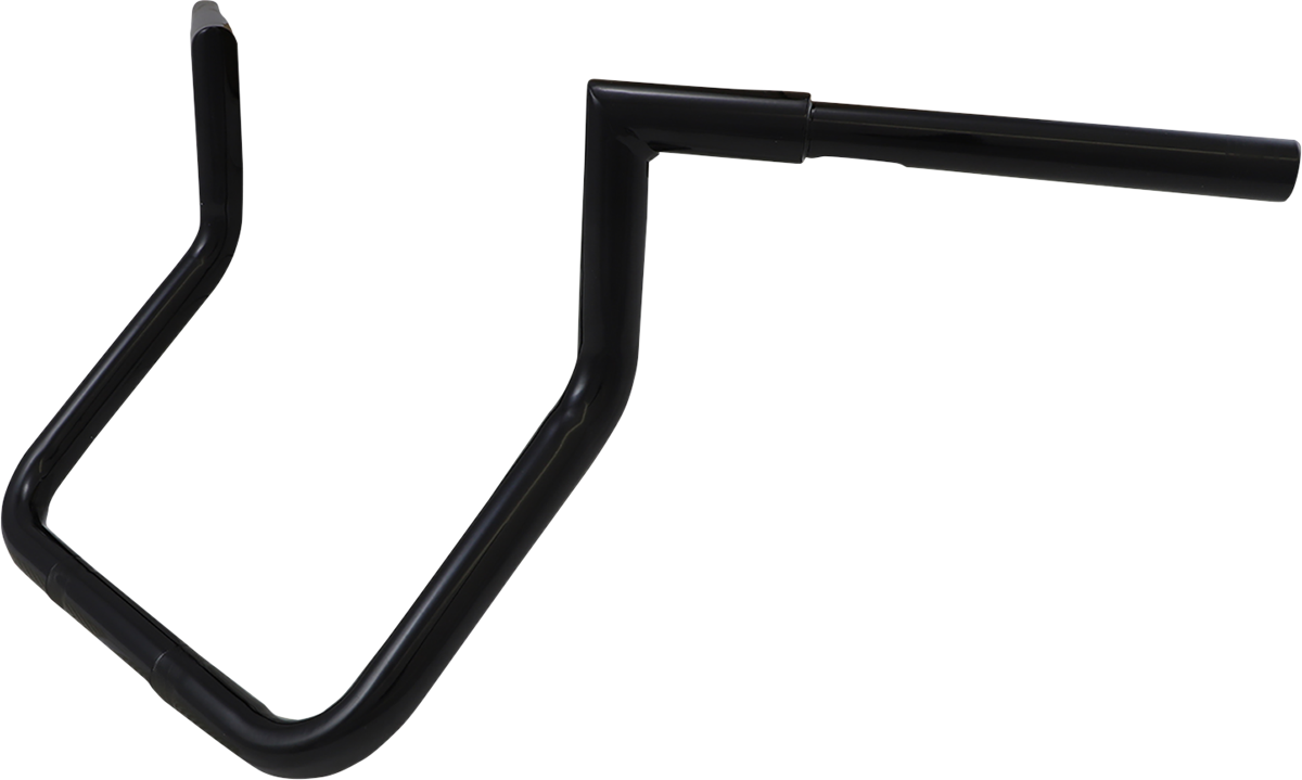 LA CHOPPERS 1-1/4" Twin Peak Challenger Handlebar - 12" - Black LA-7368-12B