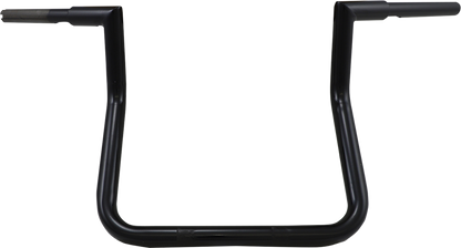 LA CHOPPERS 1-1/4" Twin Peak Challenger Handlebar - 12" - Black LA-7368-12B