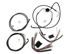 MAGNUM SHIELDING XR Handlebar Installation Kit - 15"-17" Ape Hangers - '09-'12 FLTRSE - Black 486022